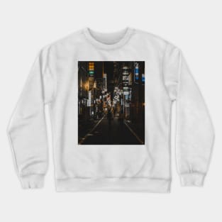 Late Night In Japan Crewneck Sweatshirt